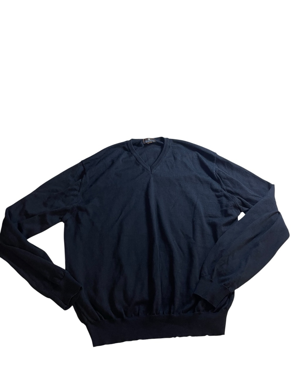 Toscano‎ merino wool sweater black large